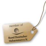 Mitglied im Bund Deutscher Hebammen e.V.